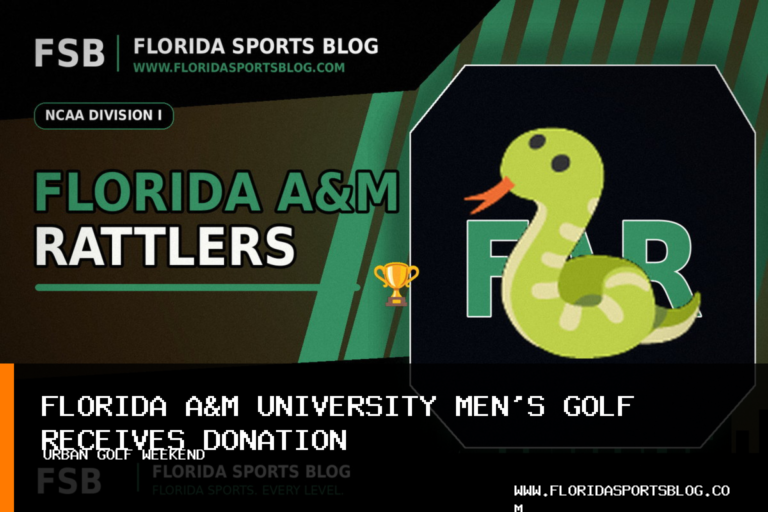 Florida A&M University Men's Golf Receives $15,000 Donation for Launch Monitors featured image