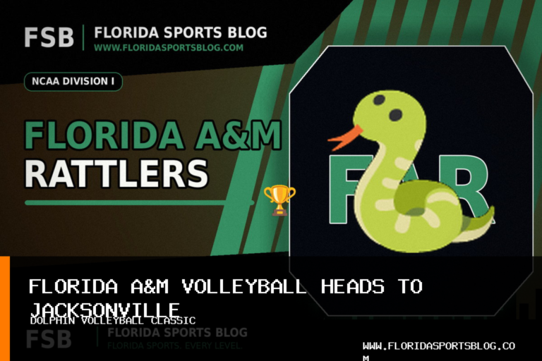 Florida A&M University Women’s Volleyball Heads to Dolphin Volleyball Classic in Jacksonville featured image