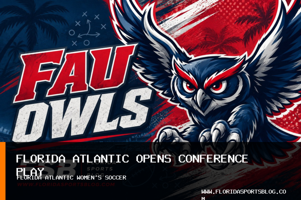 Florida Atlantic University Athletics women's soccer opens American Conference play against Charlotte featured image