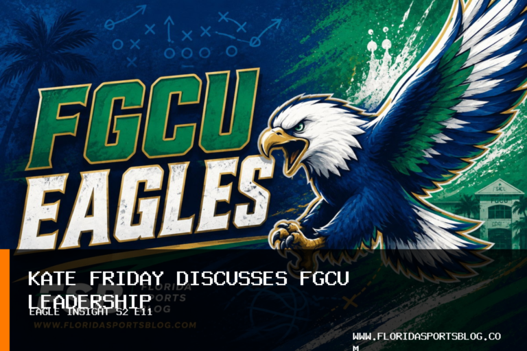Florida Gulf Coast University Athletics Features FGCU Women's Soccer Captain Kate Friday in Eagle Insight S2 E11 featured image