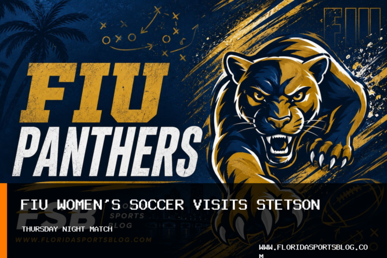 Florida International University Athletics' FIU Women's Soccer Visits Stetson Thursday featured image