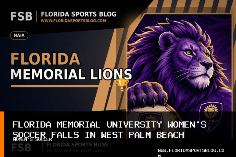 Florida Memorial University women's soccer falls 4-0 to Palm Beach Atlantic, drops to 2-3 featured image