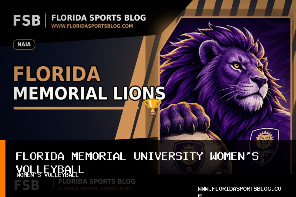 Florida Memorial University Women's Volleyball Falls to Ave Maria 3-0 as L'fe Roberts Records Nine Kills featured image