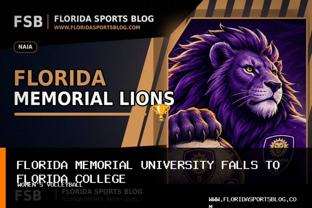 Florida Memorial University Women’s Volleyball Falls to Florida College, 3-0 featured image