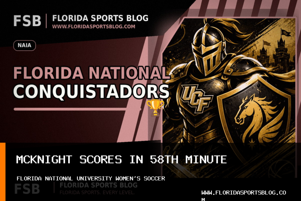Florida National University Women's Soccer Falls 2-0 as Florida Memorial University's Javine McKnight Scores in 58th Minute featured image