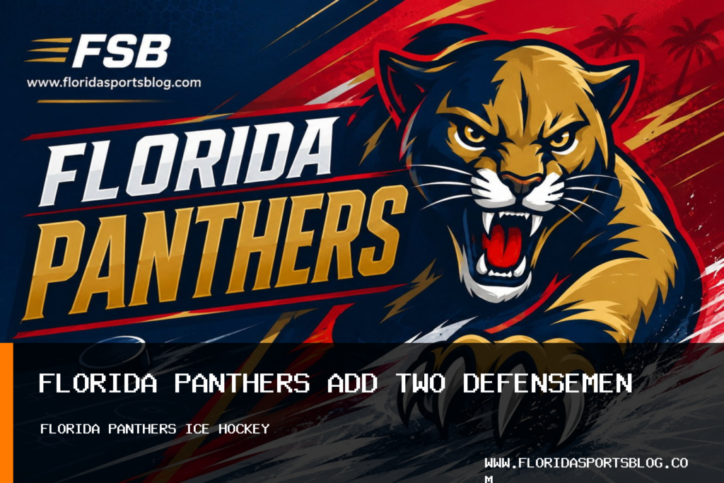 Florida Panthers Recall Tobias Bjornfot and Mikulas Hovorka From AHL Amid Blue-Line Injuries featured image