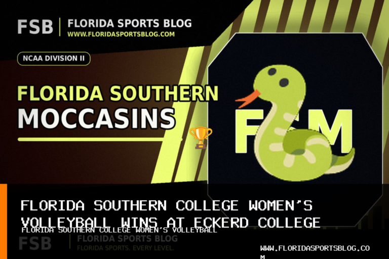 Florida Southern College Women's Volleyball Snaps Losing Streak with 3-1 Win at Eckerd College featured image