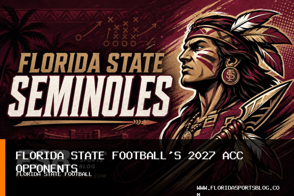 Florida State University Athletics Announces Florida State Football's 2027 ACC Opponents featured image
