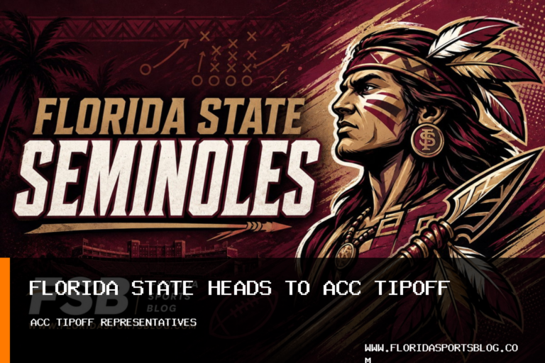 Florida State University women's basketball team sends Avery Treadwell, Solé Williams and Brooke Wyckoff to 2026 ACC Tipoff featured image