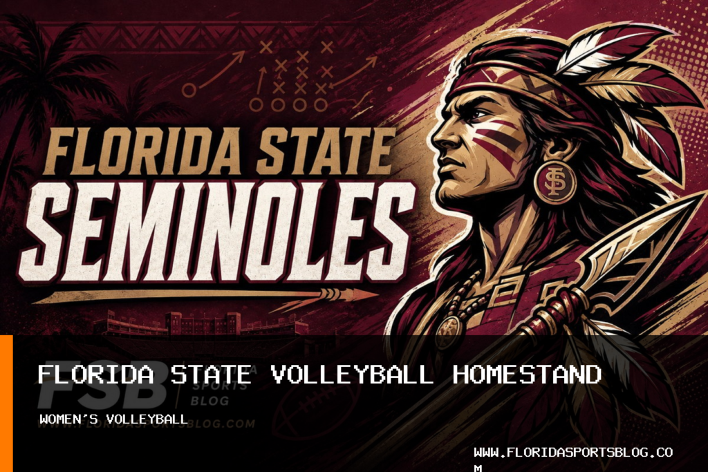 Florida State University women's volleyball continues homestand against FIU, North Alabama featured image