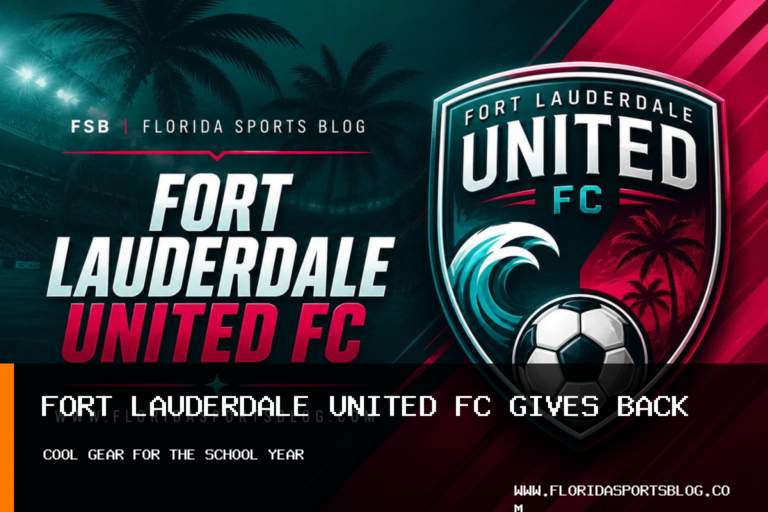 Fort Lauderdale United FC Soccer Players Join Jason Taylor Foundation's 21st Annual School Shopping Event featured image