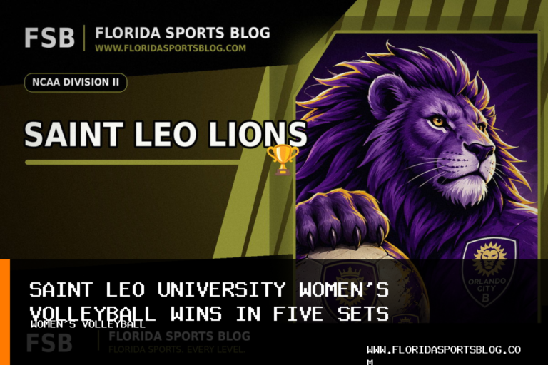 Gina Stavile leads Saint Leo University women's volleyball team past Lees-McRae in five sets featured image