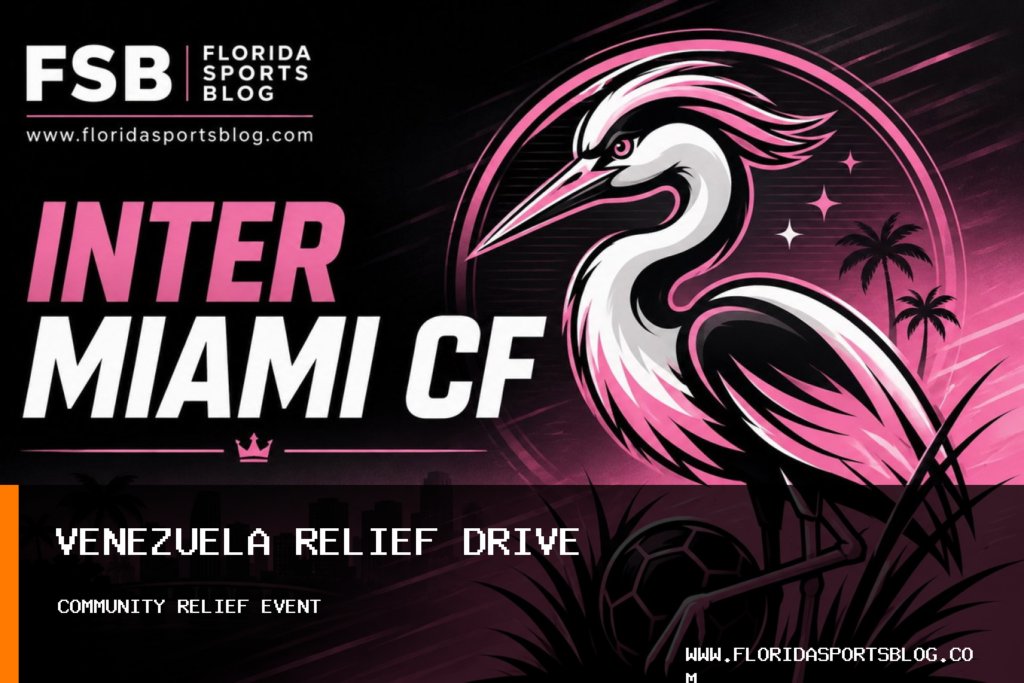 Inter Miami CF Foundation relief drive brings Inter Miami First Team players to Nu Stadium featured image