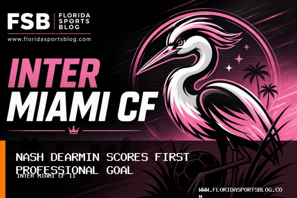 Inter Miami CF II Falls to Orlando City B Despite Nash Dearmin's First Professional Goal featured image