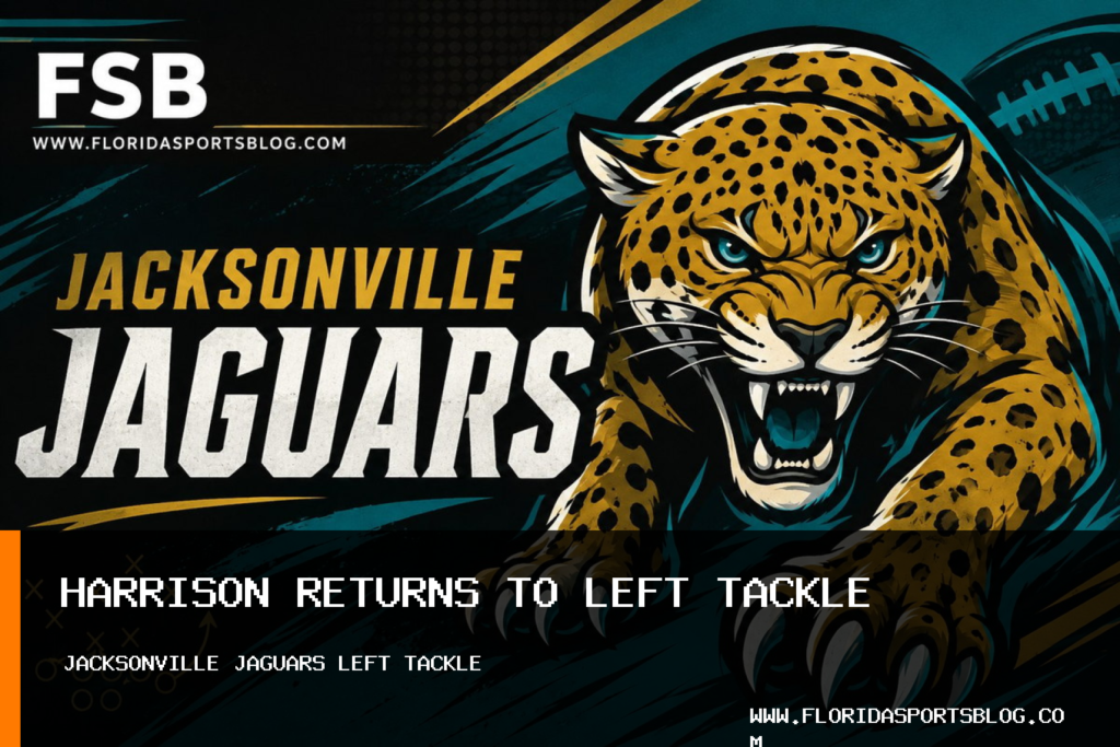 Jacksonville Jaguars Anton Harrison Set for First NFL Left-Tackle Start Against Cleveland Browns featured image