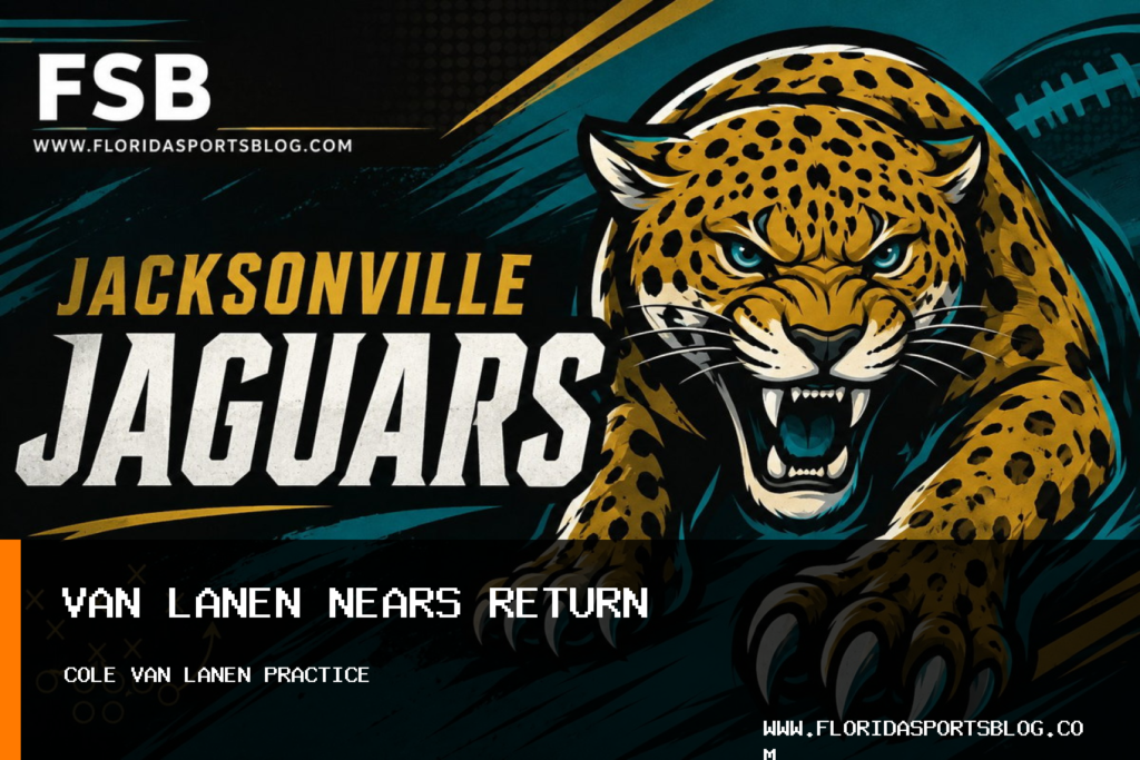 Jacksonville Jaguars' Cole Van Lanen Returns to Individual Drills, Nears Full Health featured image