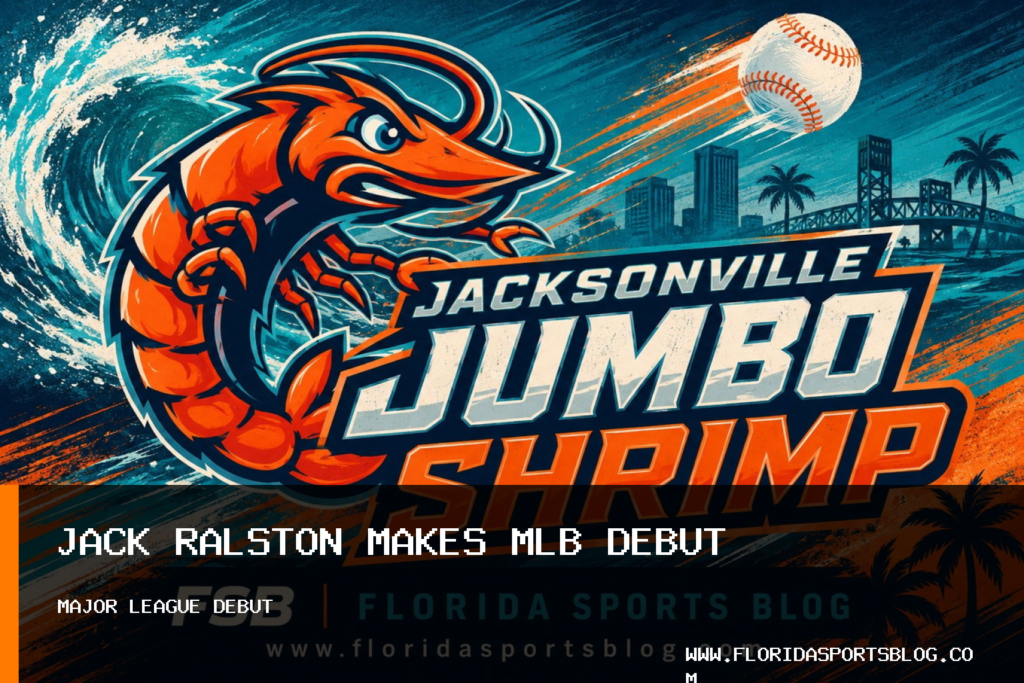 Jacksonville Jumbo Shrimp Right-Hander Jack Ralston Makes Miami Marlins Debut in 6-2 Win featured image