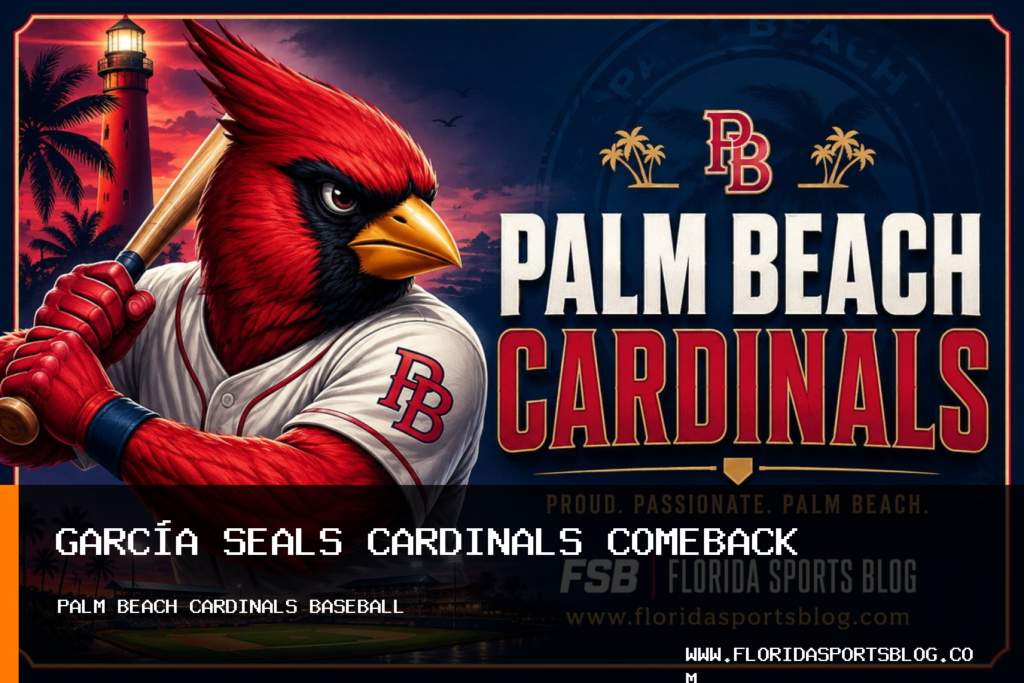 Jesús García Retires 10 Straight as Palm Beach Cardinals Rally Past Daytona Tortugas featured image
