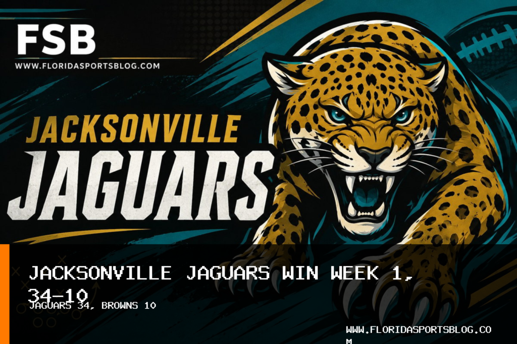 John Oehser Examines Jacksonville Jaguars' Five Storylines From 34-10 Win Over Cleveland Browns featured image