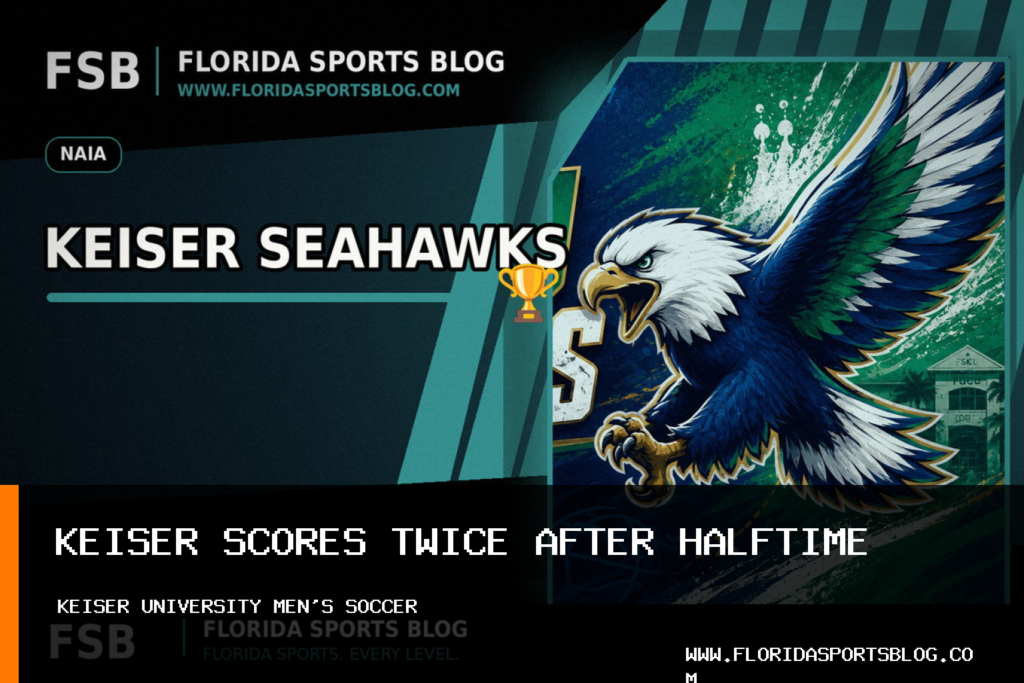 Keiser University No. 11 Keiser Seahawks Men's Soccer Beats Florida Polytechnic University 2-0 featured image