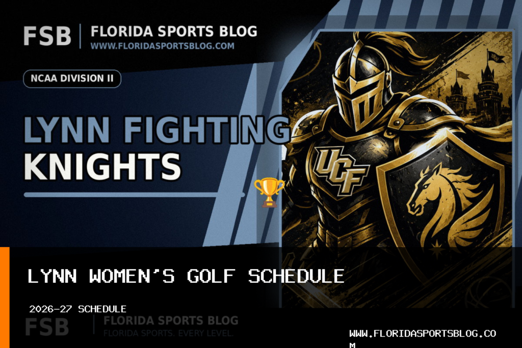 Keith Larson sets Lynn University women's golf schedule with 12 tournaments in 2026-27 featured image