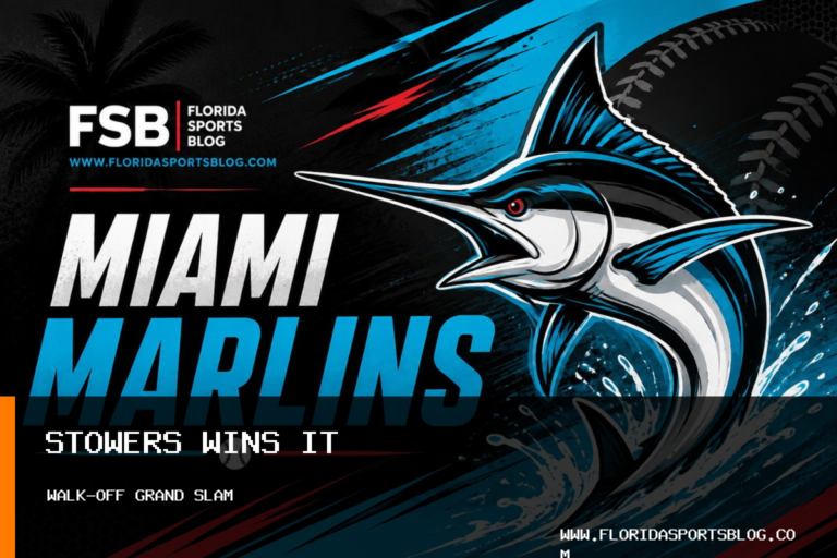 Kyle Stowers’ Walk-Off Grand Slam Powers Miami Marlins to 9-6 Baseball Win Over Athletics featured image