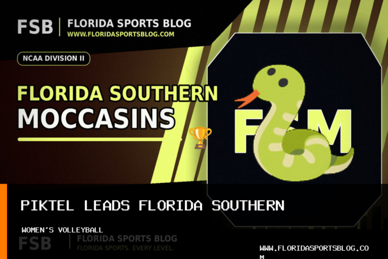 Lindsay Piktel Leads Florida Southern College Women's Volleyball Past Spring Hill, 3-1 featured image