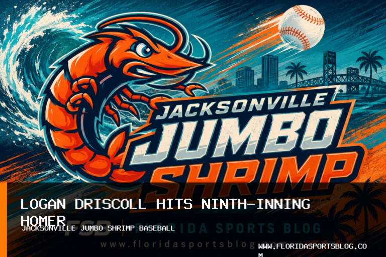 Logan Driscoll’s Ninth-Inning Homer Falls Short for Jacksonville Jumbo Shrimp featured image