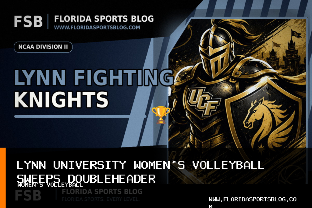 Lynn University women’s volleyball sweeps Fort Valley State and UIndy without dropping a set featured image