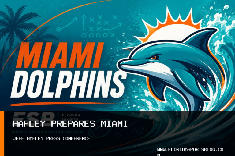 Miami Dolphins football head coach Jeff Hafley outlines captains and Raiders preparation before first game featured image