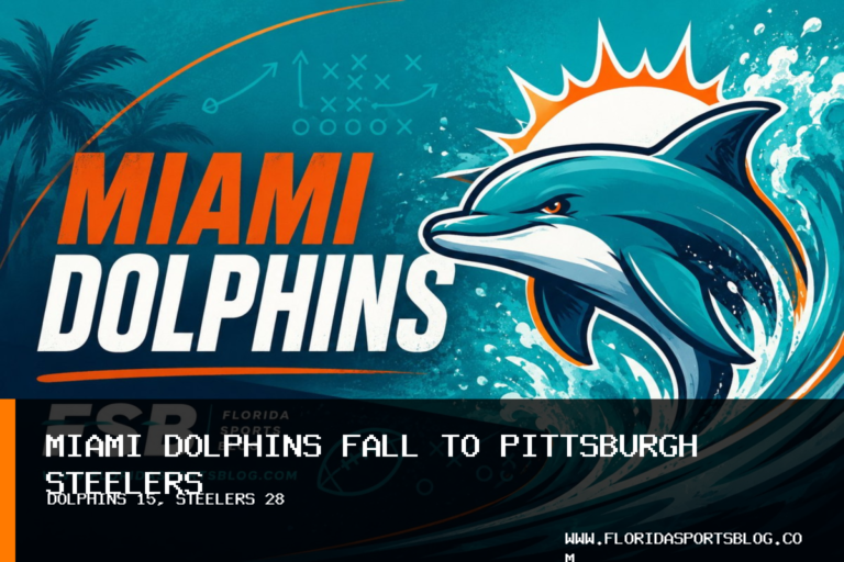 Mike McDaniel Cites Third-Down Execution as Miami Dolphins Lose 28-15 to Pittsburgh Steelers featured image