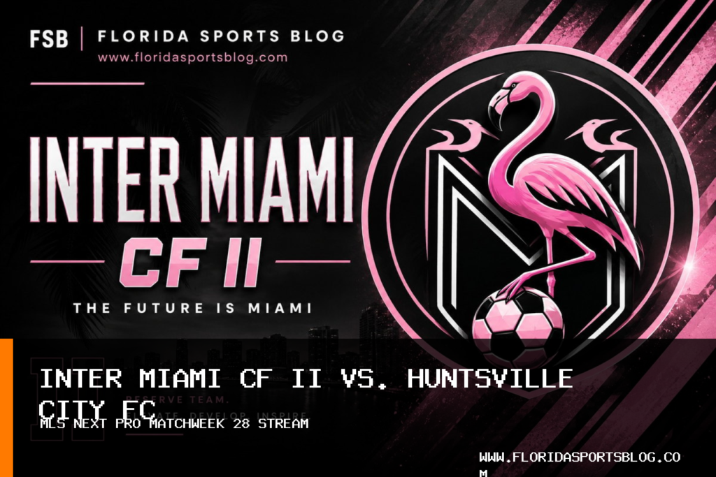 MLS NEXT Pro Lists OneFootball Stream for Inter Miami CF II vs. Huntsville City FC Soccer Match featured image