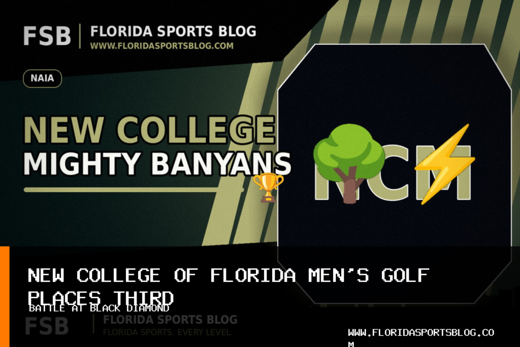 New College of Florida Men's Golf Places Third at Battle at Black Diamond as Tripp Watkins Finishes Fourth featured image