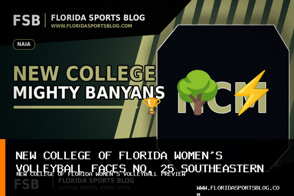 New College of Florida women's volleyball takes 9-1 record to No. 25 Southeastern featured image
