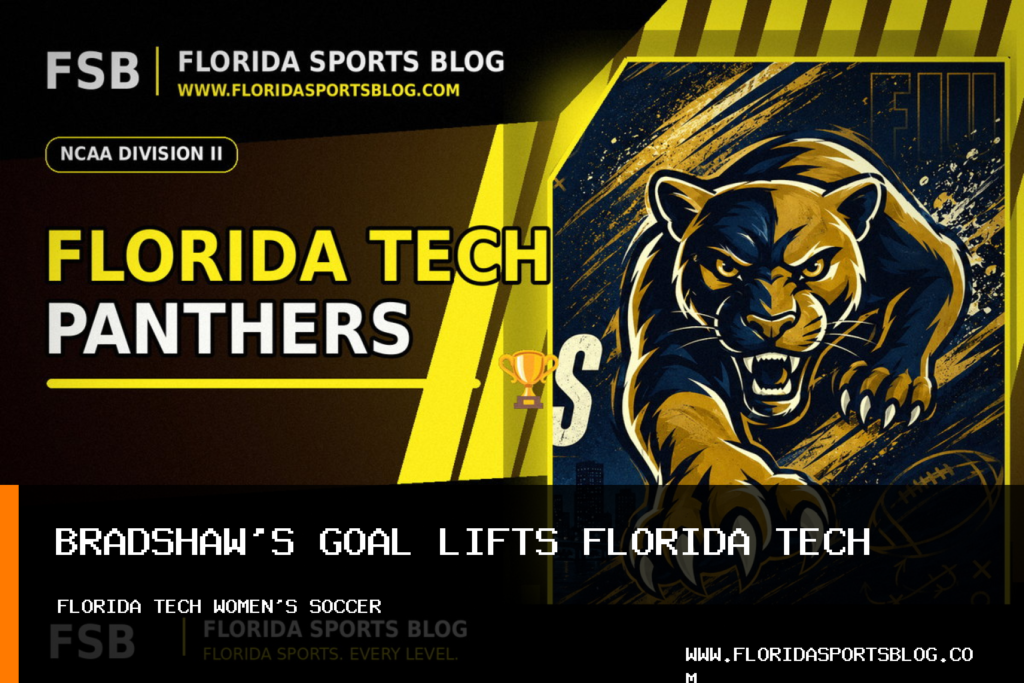 No. 1 Florida Tech Women's Soccer Wins at Saint Leo on Eboni Bradshaw's 21st-Minute Goal featured image