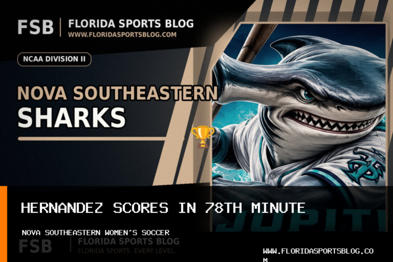 Nova Southeastern University Athletics Women’s Soccer Defeats St. Edward’s 1-0 on Genesis Hernandez Goal featured image