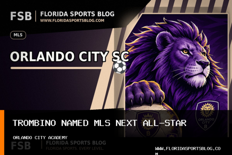 Orlando City SC Orlando City Academy Men's Soccer Midfielder Caleb Trombino Named to 2026 MLS NEXT All-Star Game Roster featured image