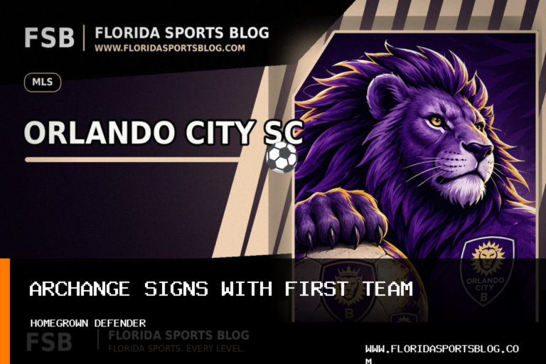 Orlando City SC signs defender Clovis Archange to first-team Homegrown contract through 2027 featured image