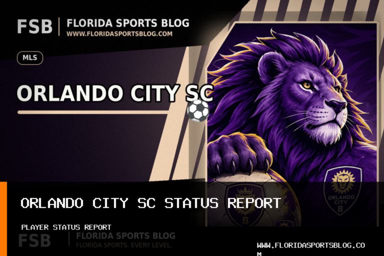 Orlando City SC Soccer Status Report Lists Two Questionable Players for New England Match featured image