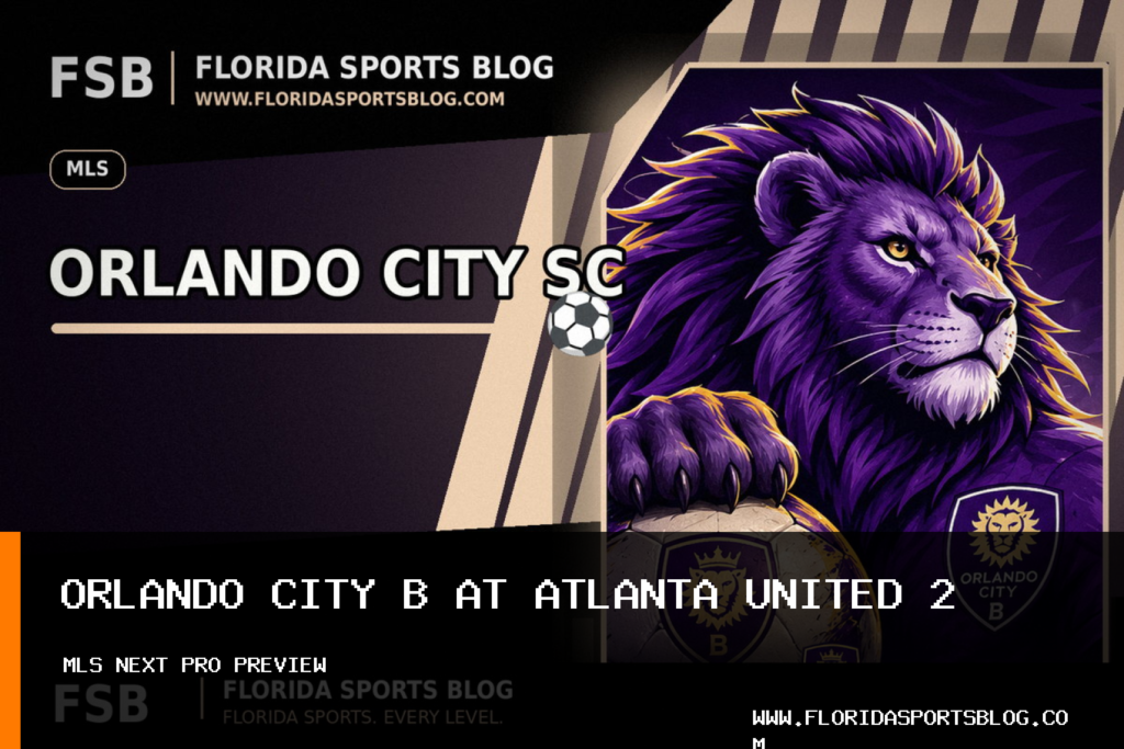 Orlando City SC's Orlando City B Carries 5-2-3 Series Record Into MLS NEXT Pro Match at Atlanta United 2 featured image