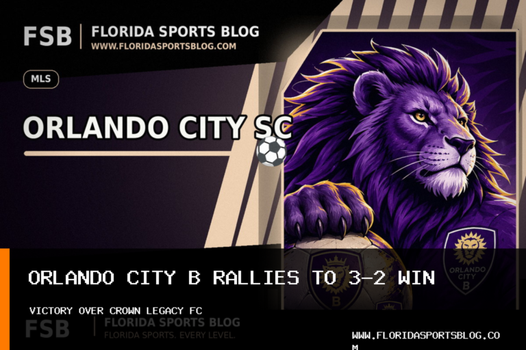 Orlando City SC’s Orlando City B rallies past Crown Legacy FC 3-2 in Kissimmee featured image