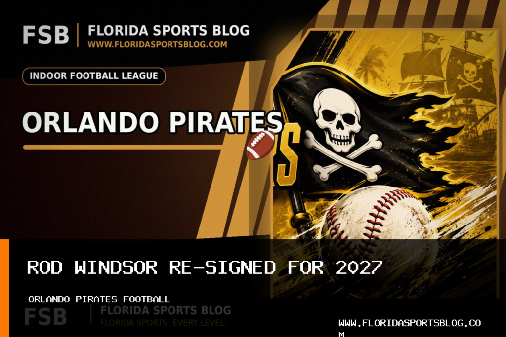 Orlando Pirates Re-Sign Football Head Coach Rod Windsor for 2027 featured image