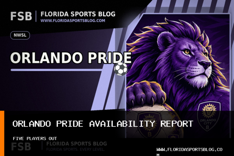 Orlando Pride list five players out for Sunday women’s soccer match against Houston Dash featured image