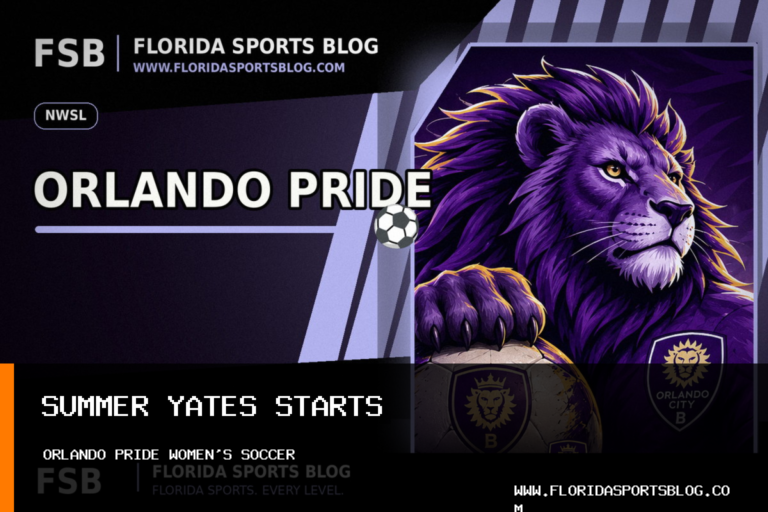 Orlando Pride Women Name Summer Yates in Starting Lineup Against Utah Royals featured image