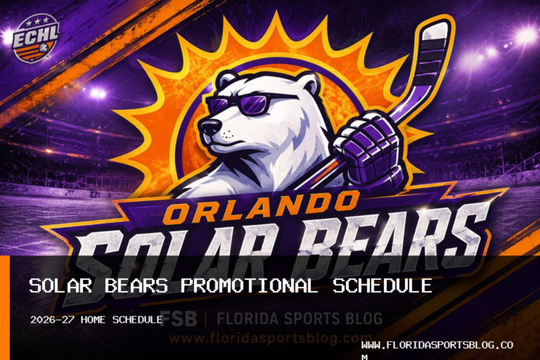 Orlando Solar Bears Set 23 Promotional Nights for 2026-27 ECHL Home Schedule featured image
