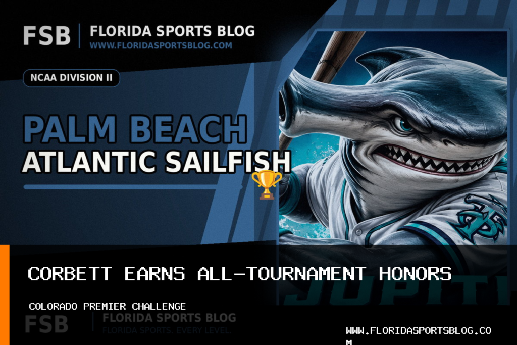 Palm Beach Atlantic University Women's Volleyball Earns 3-2 Bentley Win as Sydney Corbett Takes All-Tournament Honors featured image