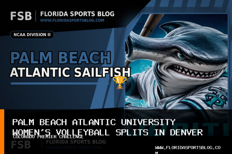 Palm Beach Atlantic University Women's Volleyball Splits at Colorado Premier Challenge in Denver featured image