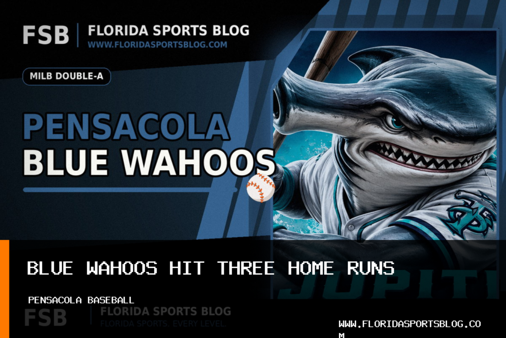 Pensacola Blue Wahoos Beat Biloxi Shuckers 8-4 as Aiva Arquette Reaches 12-Game Hitting Streak featured image