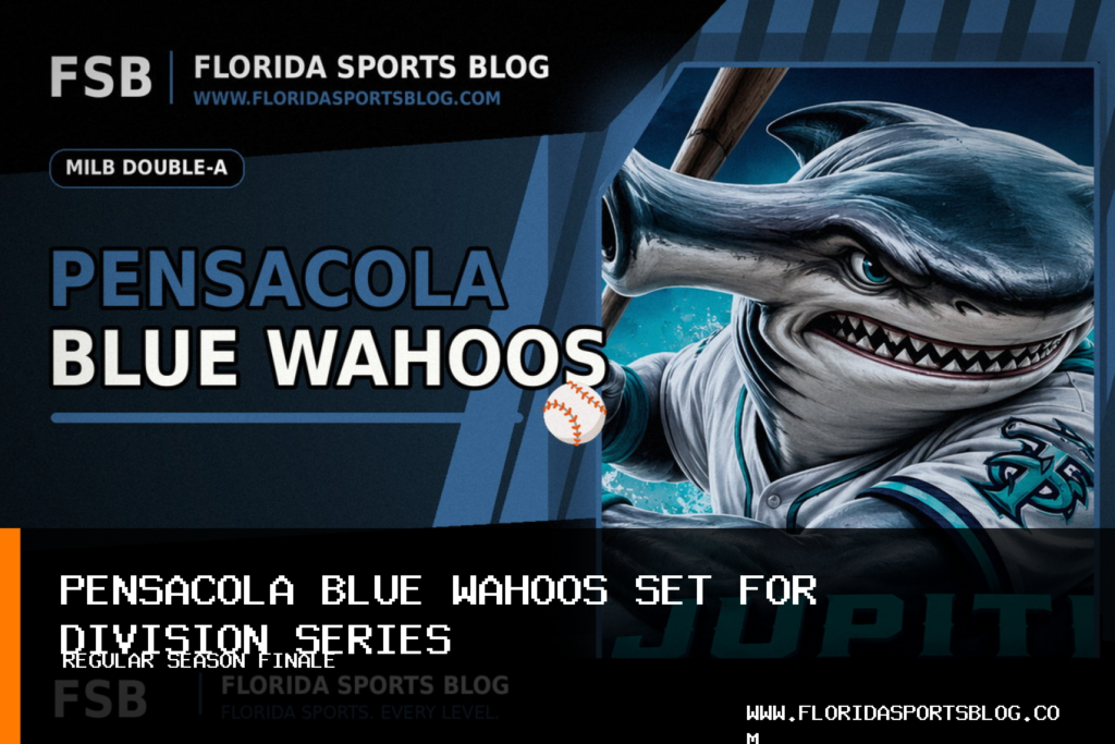 Pensacola Blue Wahoos finish 79-58 regular season after 2-1 loss to Biloxi Shuckers featured image