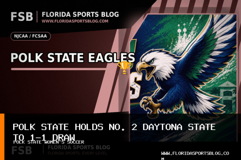 Polk State College women's soccer draws No. 2 Daytona State College after 90th-minute equalizer featured image